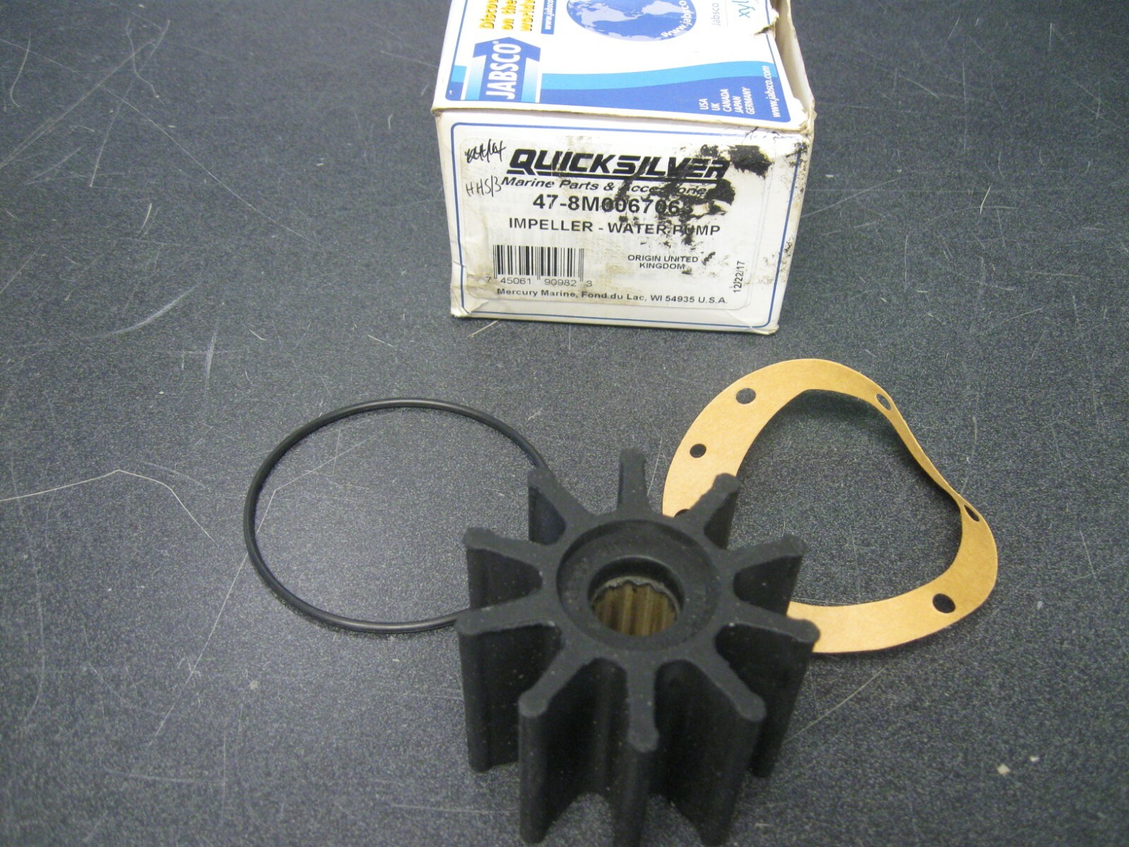 MERCURY MARINE WATER PUMP IMPELLER 8M0067063 JA32 | eBay 