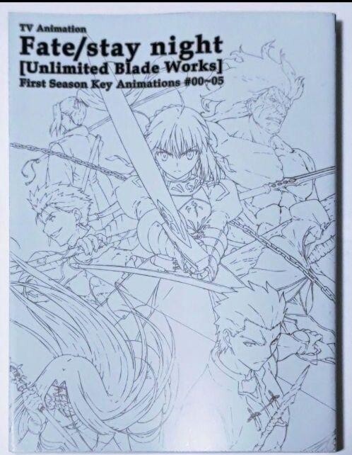 FATE/STAY NIGHT Art Book First Season Key Animations #00-05