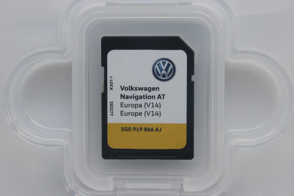 SD KARTE NAVIGATION AT EUROPA V14 2019 VW DISCOVER MEDIA 1 PASSAT GOLF TOURAN - Bild 4 von 4