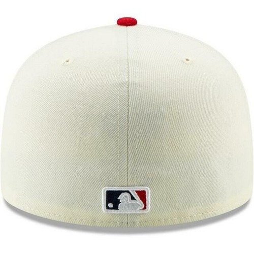 New Era Cincinnati Reds Cream 1936 150th Anniversary Turn Back the Clock 59FIFTY - Picture 4 of 4
