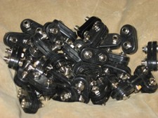 Banana Jacks, dual, chassis mount, qty of 2, ...