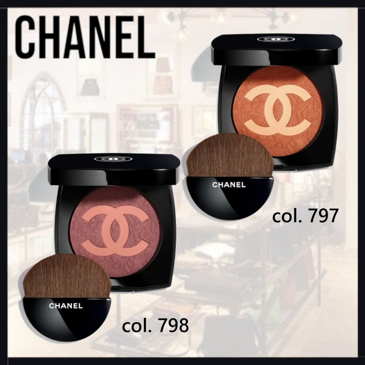CHANEL Douceur d'Équinoxe 797 Chanel Douceur D'Equinoxe Blush Harmony 797 798 Limited