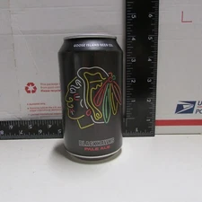 Chicago BLACKHAWKS Goose Island PALE ALE empty 12oz beer can 2022