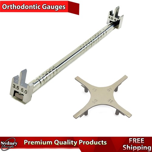 Orthodontic Bracket Positioning Posterior Teeth Bracket Height Gauge Moveable - 第 1/6 張圖片