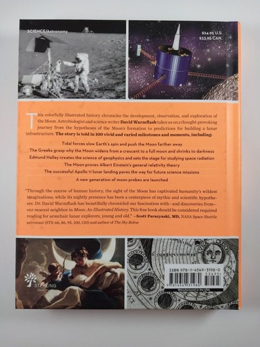 Moon : An Illustrated History : From Ancient .. by David Warmflash (2019, HC) - Picture 2 of 3