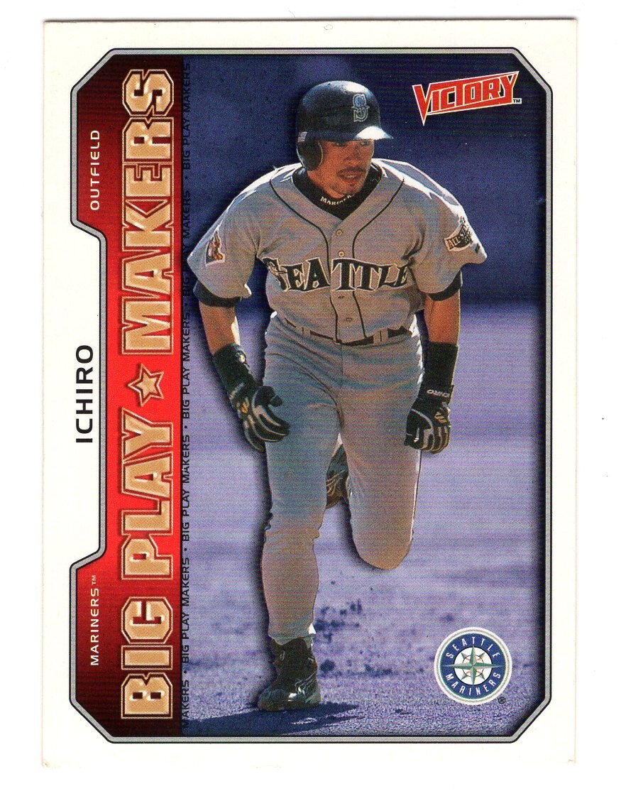 2002 Upper Deck Victory Big Play Makers Ichiro Suzuki #550