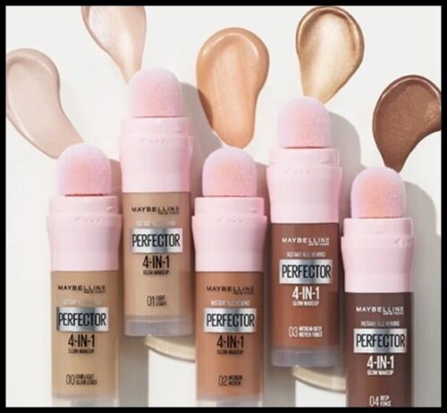 MAYBELLINE Instant Anti Age Perfector 4-in-1 Glow Makeup 20ml SEALED ChooseShade - Picture 2 of 10