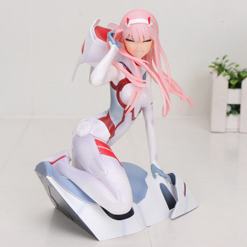 Anime Figure Toys DARLING in the FRANXX Zero Two Red Clothes Girls