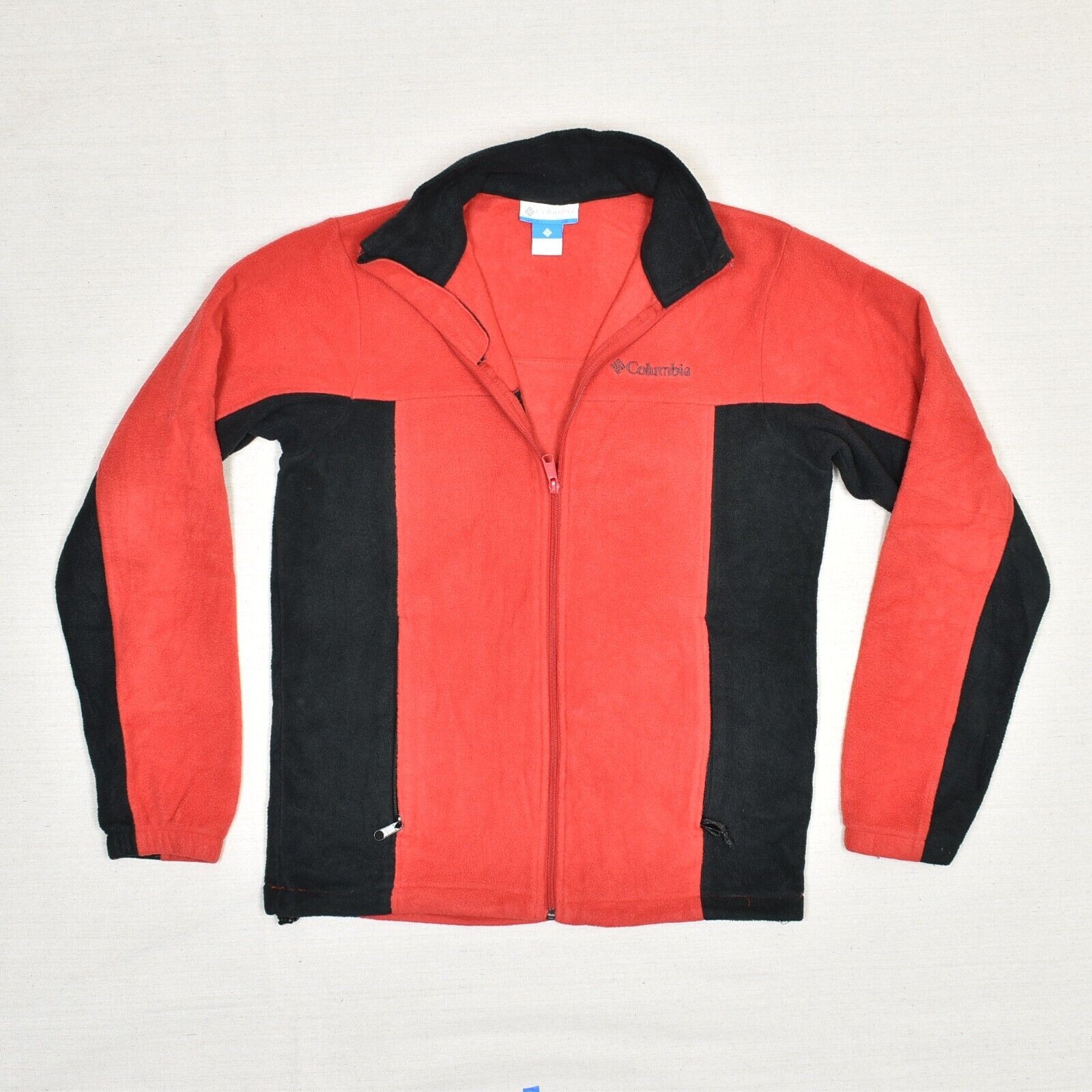 Columbia Men Basic Jacket Full Zip Polyester Mult… - image 2