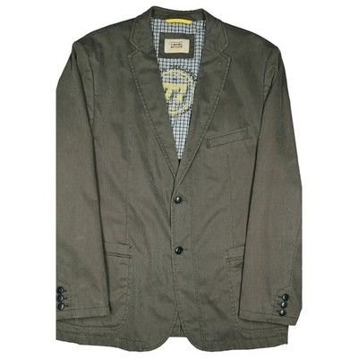 CAMEL Active 56 XXXL Jacket Blazer Jacket Stretch Mens Khaki Grey Casual Thin