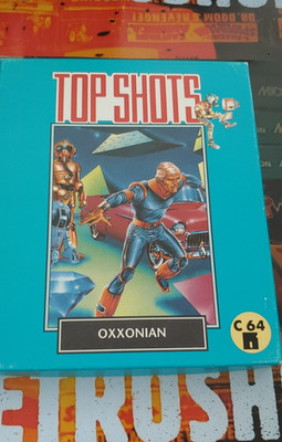 Oxxonian (Rainbow Arts 1987) Commodore 64 (Disk, Manual, Box) works 8-bit