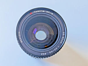 Tokina AT-X Close Focus Lens 28-85mm f/3.5-4.5 Manual Focus - OM Mount