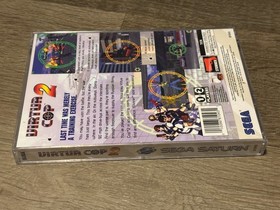 Virtua Cop 2 Sega Saturn Complete CIB Authentic Very Good Shape