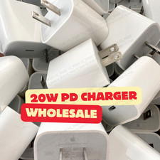 USB C Fast Charger Cube 20W PD Adapter for iPhone16e/17Pro/16Plus/15/14/8/6 Lot