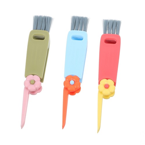 yueton Set di 3 spazzole 3 in 1 a forma di U per coperchio della