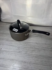 Vintage Calphalon 8702 Sauce Pan 2.5 Qt w/ Glass Lid Made in USA