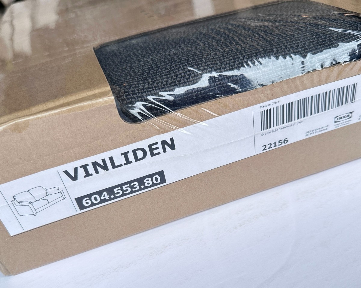 Ikea VINLIDEN Loveseat (2-Seat Sofa) Cover Hillared anthracite