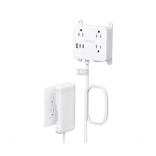 TROND Electrical Outlet Extender with Cover, 3 AC Widely Spaced wit... Fast Ship