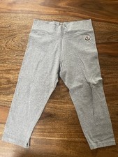 Moncler  Mädchen Leggings 3/4 Freizeithose Hose 8/130 128 134 140 hellgrau Top