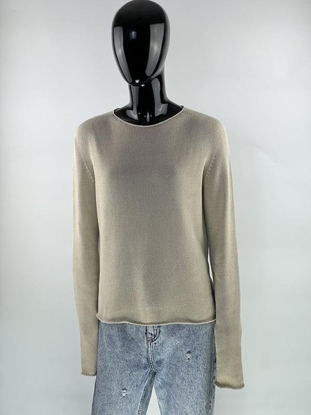 Women C.P. Company Sweater Beige Cotton 38 / M /