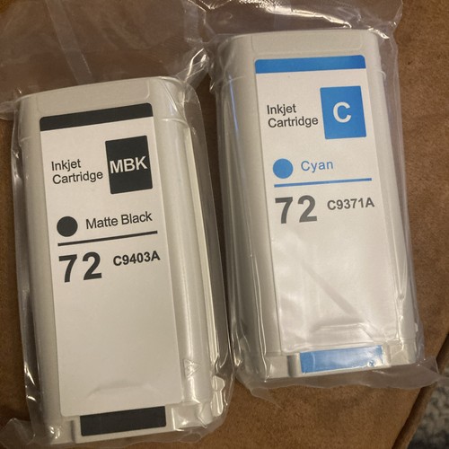 6 Pk 72 INK CARTRIDGES Replacement for HP 72 ink - NEW SEALED - Picture 4 of 4