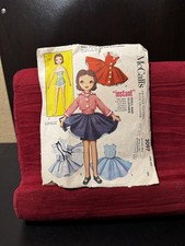 Vintage 1956 McCall's 2097 Betsy McCall Doll  Clothes Sewing Pattern Complete
