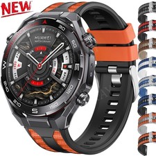 22mm Silicone Wristband Strap for Huawei Watch Ultimate 2 GT6 5 Pro GT4 3 2 46mm
