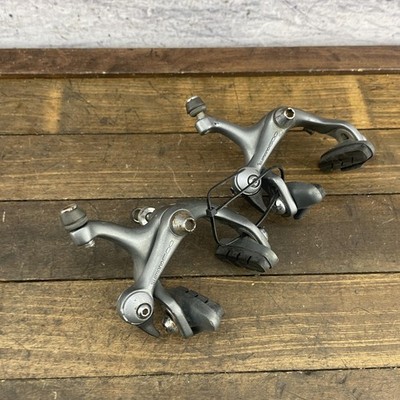Étriers De Frein Shimano 600 Tri Colore BR-6400 - Tirage Latéral - VTT/VTC Japon (1988, 49-39mm) - Occasion
