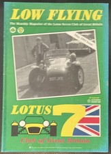 LOTUS 7 & CATERHAM SEVEN Enthusiasts Magazine LOW FLYING - MAY 1993 Edition