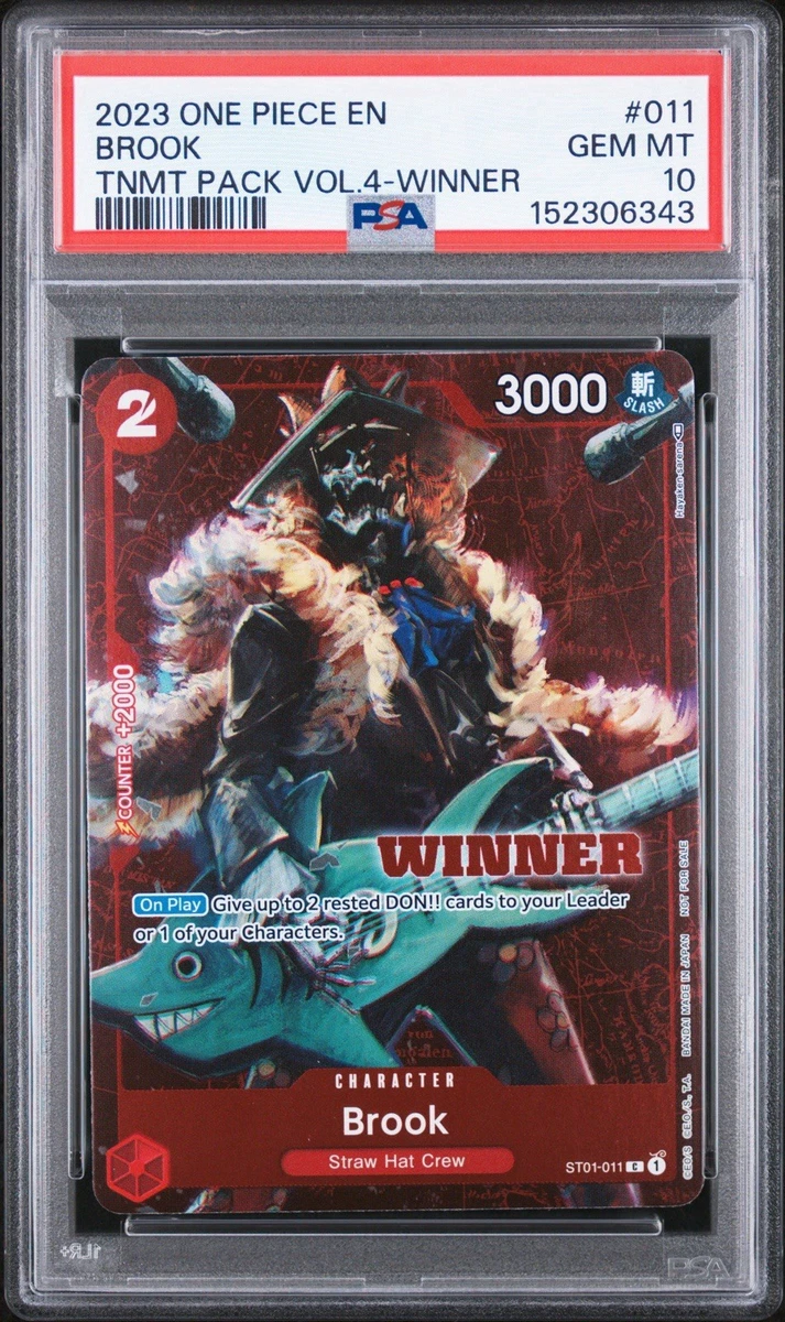 Brook ST01-011 One Piece Promotion Cards for sale | eBay