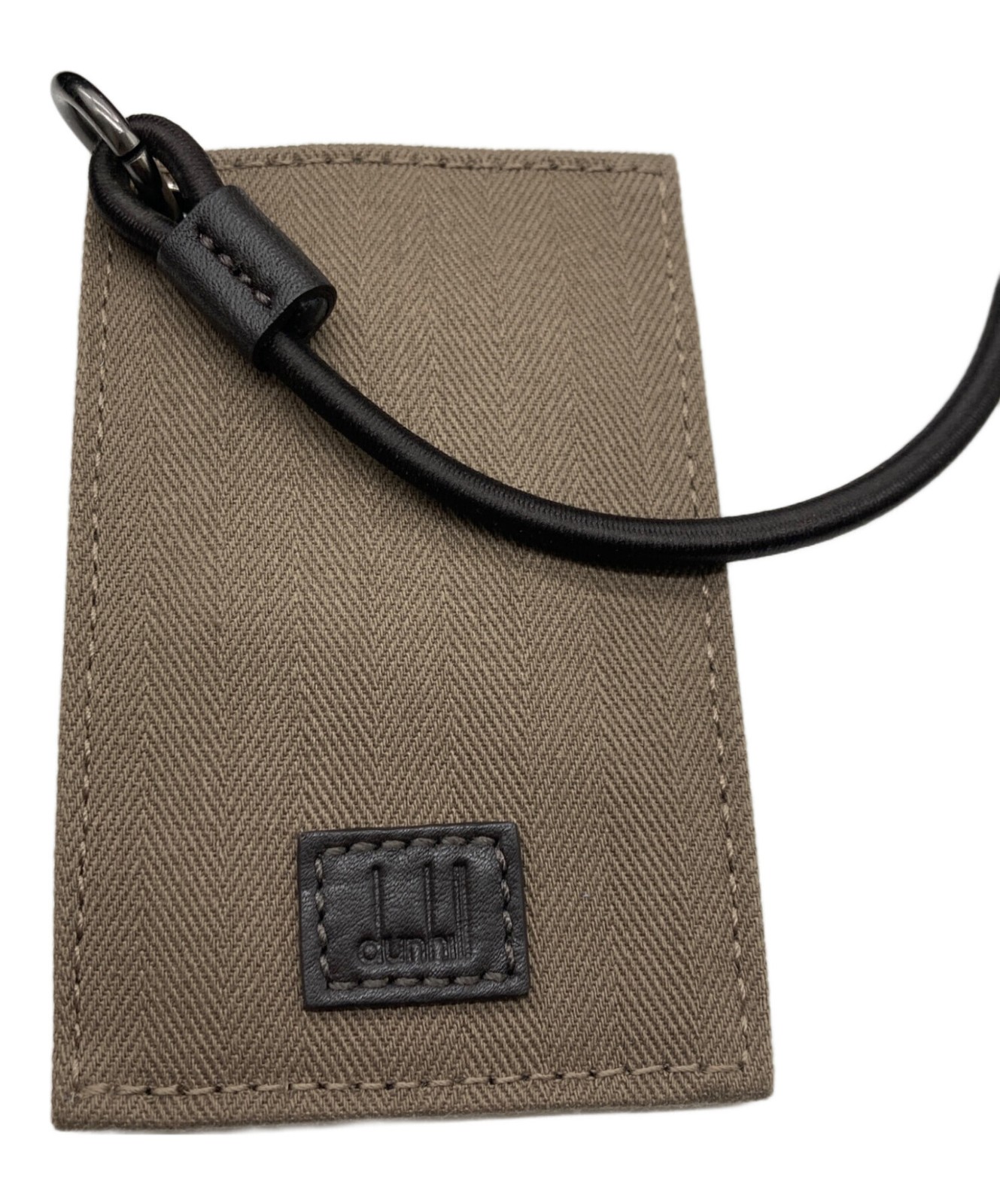 dunhill HEIST CANVAS Men's Burberry Trench Coat Shoulder Bag Khaki Used  thumbnail 13