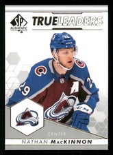 2022-23 SP Authentic True Leaders #TL18 Nathan MacKinnon