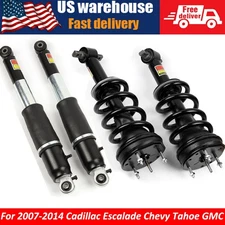 4x Front Rear Shock Struts Magne Ride For Cadillac Escalade Tahoe GMC 2007-2014