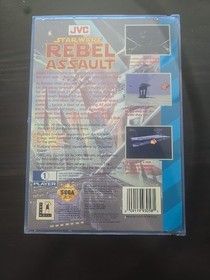Sega Cd Game Star Wars Rebel Assault Complete