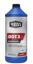 NEW Super Tech DOT 3 Brake Fluid, 32 Ounce FREE SHIPPING