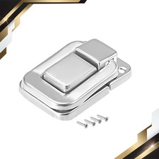 Toggle Latch 38mm Retro Style Silver Decorative Hasp Jewelry Wooden Box 2pack