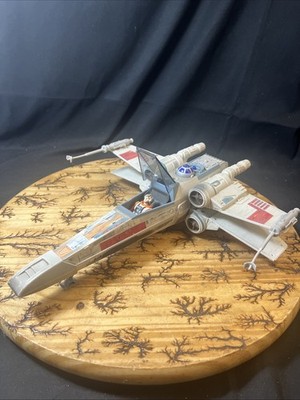 Vintage Star Wars X-WING Fighter Ship 1995 Lucas Film W/ R2 D2