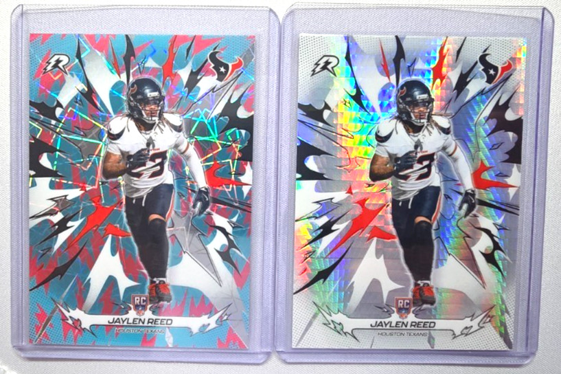 2026 Topps Resurgence - #137 Jaylen Reed - Sky Blue, Prizm Refactor - Combo (2)