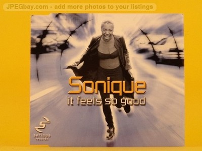 Sonique It Feels So Good (L80) 3 Track CD Single including Picture Sleeve Univer