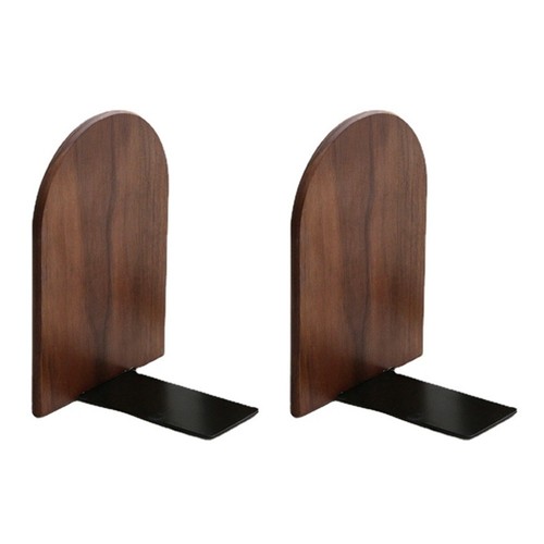 Coppia Di Fermalibri In Legno Di Noce, Antiscivolo, Base In Legno Massello Fermalibri In Legno Di Noce Naturale Fermalibri A L Per Mensole Scrivania E Biblioteca Testa Quadrata 90836996