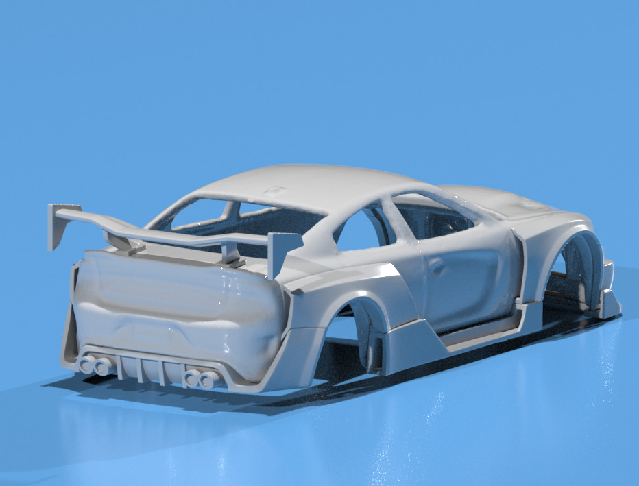 3D Resin FatBoi Wide Body Kit for Hot Wheels ’15 Dodge Charger SRT – Plug & Play