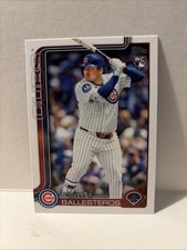 Moises Ballesteros 2025 Topps Update Rookie Card #US262 Chicago Cubs