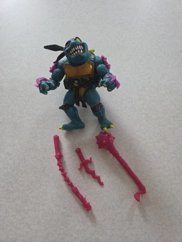 1990 TMNT Slash Action Figure Vintage