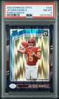2024 Panini Donruss Optic - Rated Rookie Jayden Daniels #248 Purple Shock PSA 8