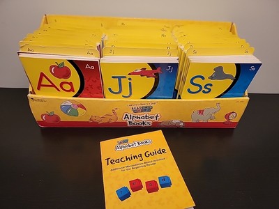 161 A-Z Alphabet Library Classroom Set Learning Resources Reading Rods Literacy 