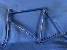 Stalen Gazelle Trim Trophy Racefiets Frame 58ct Reynolds 531 buizen