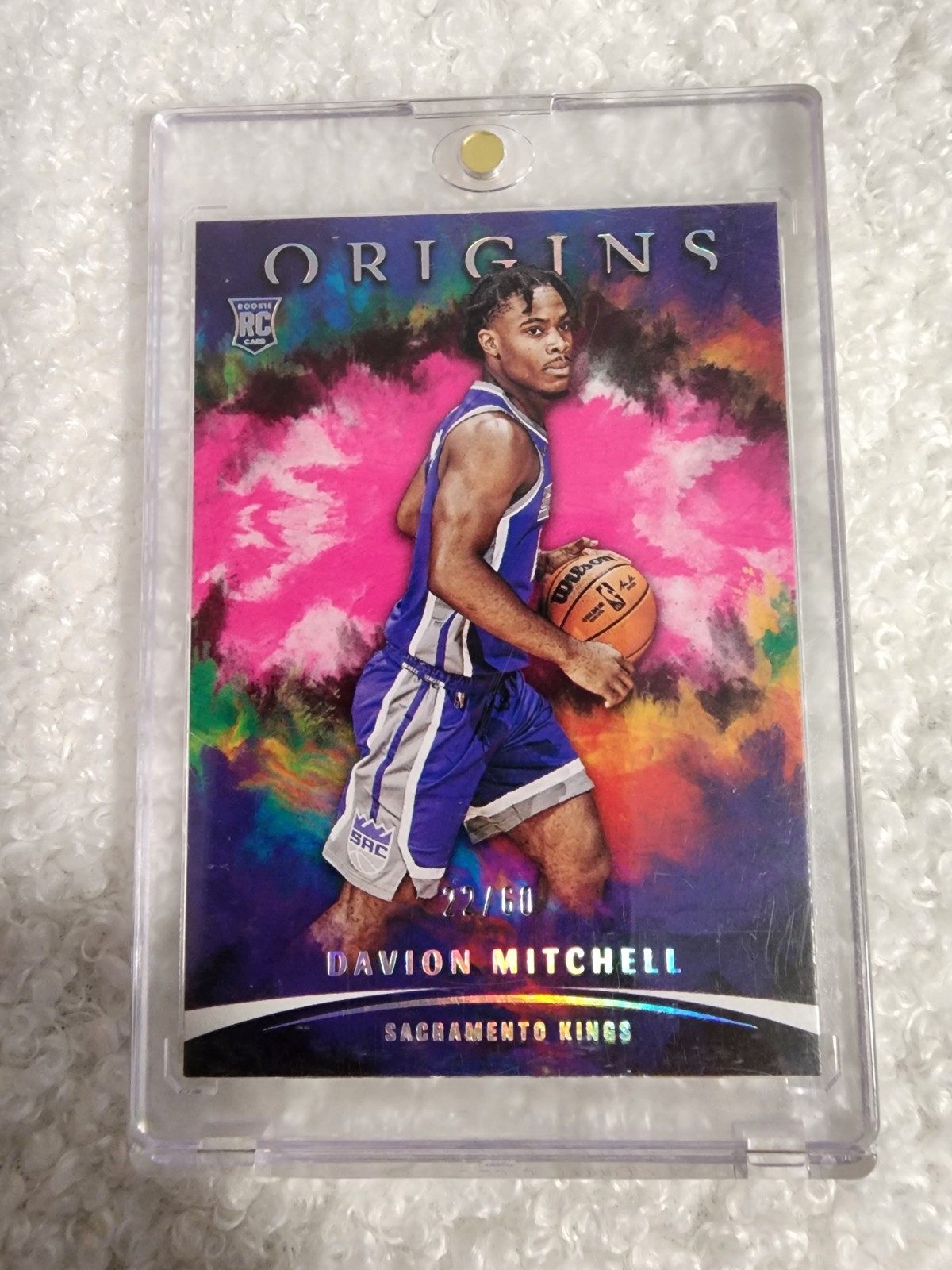 2021-22 Panini Origins - Davion Mitchell #59 Pink /60 (RC)