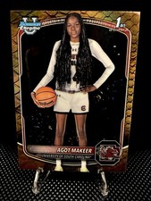 2025-26 Bowman Chrome Agot Makeer Reptilian Refractor 1st RC - South Carolina