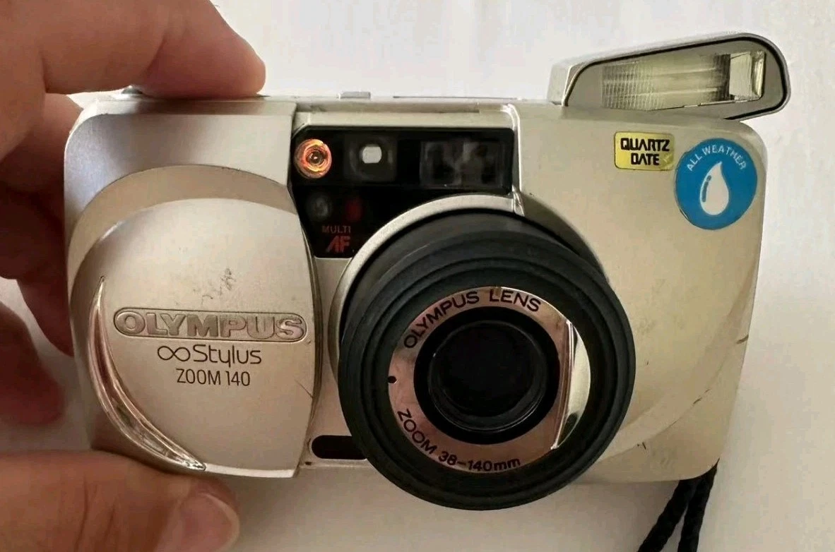 Olympus μ ZOOM 140 DELUXE F1225-318-9p p Olympus Mju Zoom 140