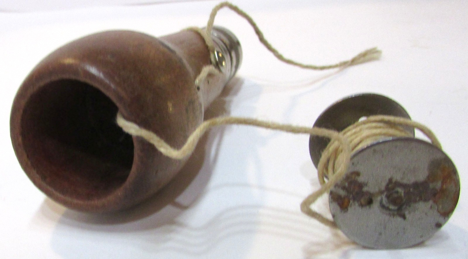 Old 1920's Wood Handle Speedy Stitcher Bag Sewing Awl Antique Stewart Mfg Co USA